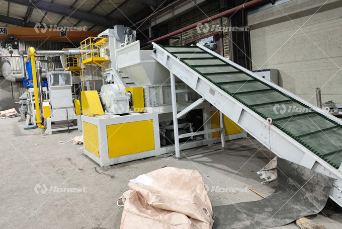 Aluminum Scrap Shredder in Korea