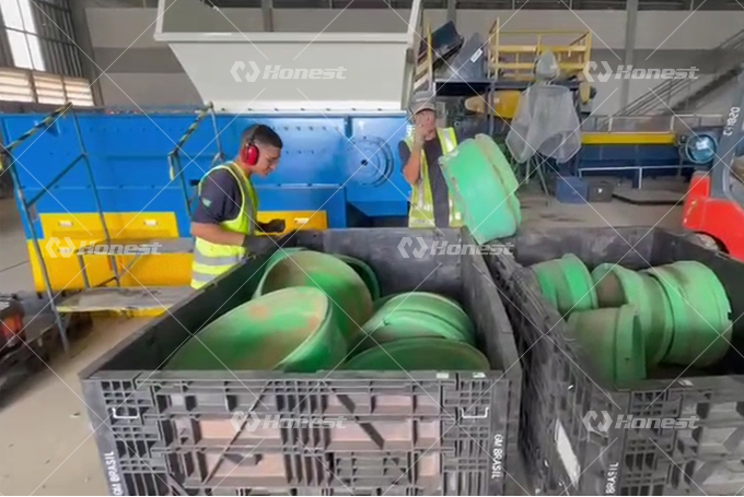 Plastic Shredder Machine In Brazil
