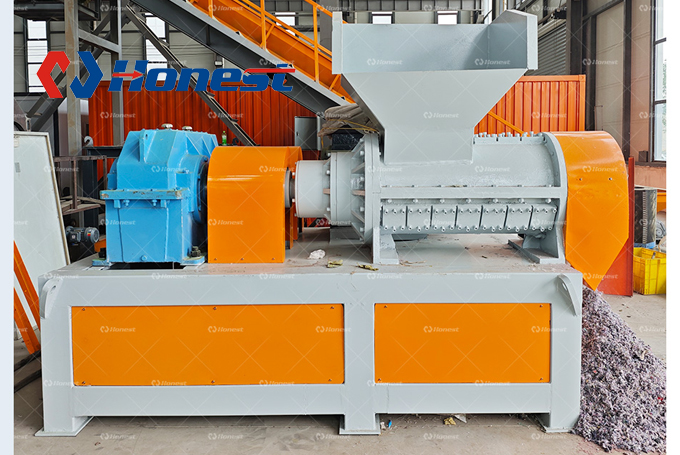 Spiral Soft Material Crusher Machine