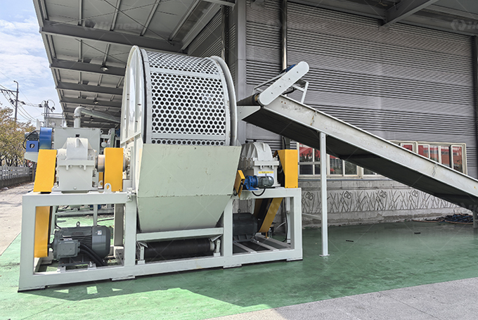 Oil Pipe Crushing Machine Solution in South Korea